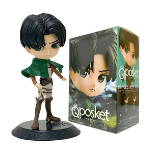 14cm all'ingrosso Q versione simpatico personaggio dei cartoni animati Eren Levi Ackerman attacco alla figura in Pvc di titano Anime - Product Image 5
