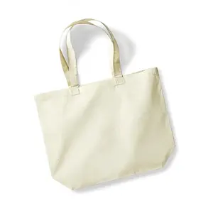 Borsa shopper in cotone naturale personalizzata per merchandising - Product Image 2
