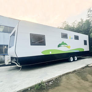 Remorque de camping mobile multifonctionnelle à traction extérieure sans moteur pour les vacances en site touristique - Product Image 3