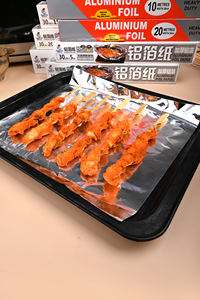 נייר סיטונאי מטבח סיטונאי שאינו מקל אלומיניום גליל נייר פח נייר פח נייר נייר מצופה מצופה באריזת מזון תוצרת סין - Product Image 3