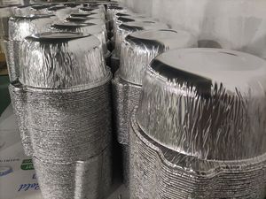 RE3G 1100ml <b>Large</b> Capacity Disposable Aluminum Foil <b>Pot</b> With Lids for <b>Cooking</b> - Product Image 5
