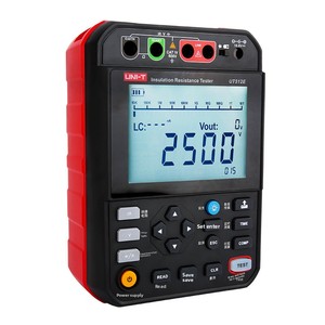 เครื่องทดสอบความต้านทานฉนวนความแม่นยำสูง UNI-T UT512E 2.5kV เมกะโอห์มมิเตอร์ สำหรับช่างไฟฟ้า - Product Image 4