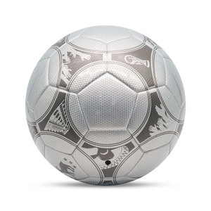 Ballon de football laminé en gros, surface PU de qualité supérieure, durable, pour l'entraînement des clubs - Product Image 3
