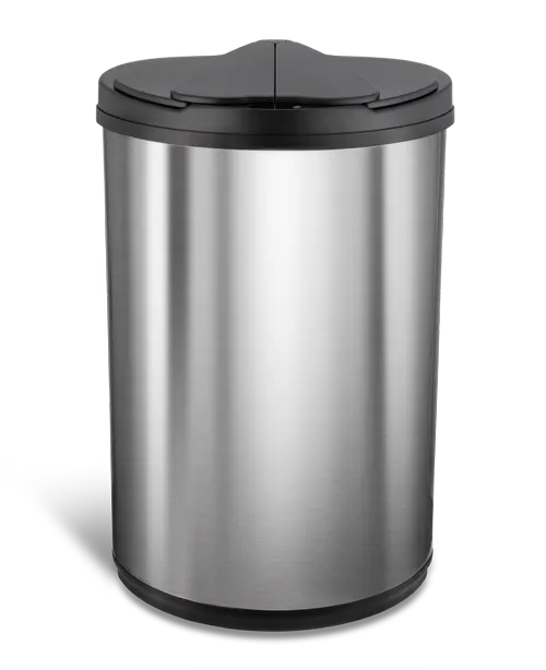 47L in acciaio inox migliore sensore cestino casa intelligente dusty bin slide aperto vendita calda elettronico bidone dei rifiuti