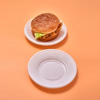 Boîte à lunch bento en plastique jetable à compartiment personnalisé, repas de fast-food et assiettes à emporter pour les fêtes et les restaurants