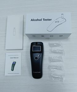 Fabrikverkauf Taschenformat Atemalkoholtester Alkoholtester mit Halbleitersensor 2,0-Zoll-LCD-Display 20 Testaufzeichnungen Anti-Alkohol - Product Image 6