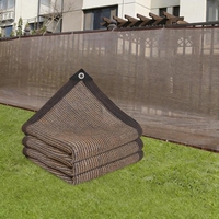 Filet de protection rectangulaire en HDPE tricoté warp de haute qualité pour terrain de paintball, écran d'intimité, pare-soleil extérieur