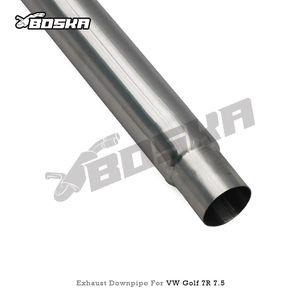 Collecteur d'échappement Boska sur mesure pour VW <span class=keywords><strong>Golf</strong></span> MK7 7R/<span class=keywords><strong>7</strong></span>.5R 2.0T 2014-2020 avec bouclier thermique, en stock, livraison rapide - Product Image 6