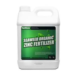 Engrais liquide en Zinc NPK bio d'algues agricoles