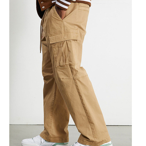 Quần Baggy Nam Màu Kaki, Quần Cargo Baggy Thoải Mái Cho Nam - Product Image 3