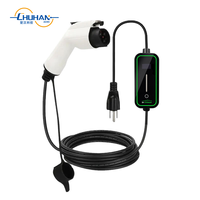 Chargeur de voiture électrique portable CHUHAN 16A 3,5 kW, type 1/type 2/GBT, station de charge rapide pour véhicules électriques, modèle ACT-PAC3.5KW, nouveau