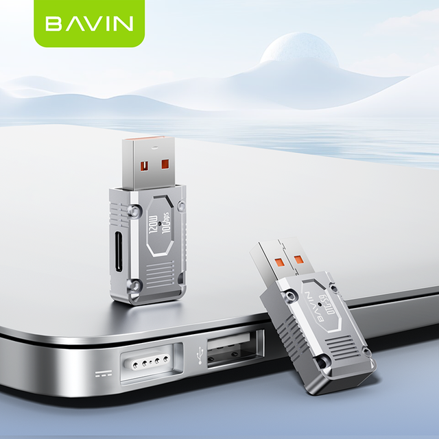 BAVIN OTG 59 60 120W 10Gbps Type c to USB 3.1 Adapter Converter Card Reader to Micro Android V8 Tpc Adapter Otg