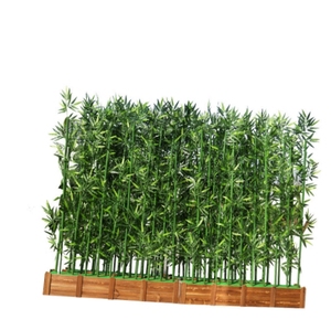Offre Spéciale Presque Naturel <span class=keywords><strong>Bambou</strong></span> Artificiel <span class=keywords><strong>Haie</strong></span> Pour Restaurant Jardin - Product Image 6
