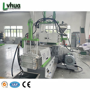 Machine de granulation de déchets plastiques à deux étages Lvhua PE PP HDPE LDPE LLDPE EVA <span class=keywords><strong>Polystyrène</strong></span> - Product Image 4