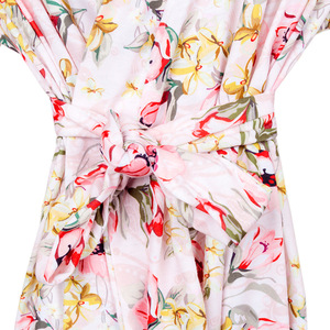 P110061 Mamá Enfermería Embarazada Camisón Vestido a juego Bata <span class=keywords><strong>de</strong></span> maternidad y bebé a juego Conjunto <span class=keywords><strong>de</strong></span> 3 piezas - Product Image 3