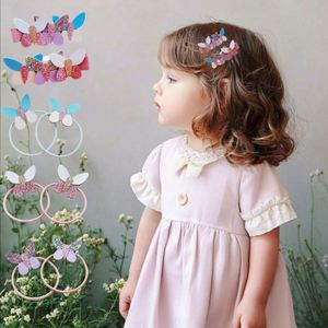 Diadema con lazo de mariposa para niñas, accesorios de fiesta de cuero PU, diseño transfronterizo, material de PC - Product Image 2