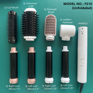 Multi Styler Hair Dryer 5 In 1 With Auto Curling Negative Ion Brushless Motor Concentrator And Diffuser Nozzle - Product Image 2