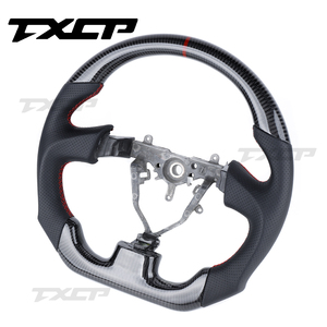 Ajuste para <span class=keywords><strong>Subaru</strong></span> Legacy Outback <span class=keywords><strong>Impreza</strong></span> SVX Forester BRZ STI XV REX WRX híbrido personalizado LED volante de fibra de carbono - Product Image 3