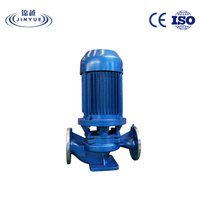 Pompe verticale en ligne à turbine optimisée ISG, fonctionnement ultra-silencieux, large plage de débit, pour l'irrigation des jardins et le surpresseur commercial CVC
