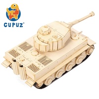CUPUZ 3D Kağıt Askeri Bulmaca Fantastik Tank Bulmaca Modeli Kiti Gençler için Yaratıcı Boyama Oyuncakları