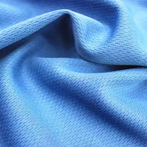 Fabrik direkt verkäufe, stabile qualität dri fit 100% polyester stoff vogel auge mesh stoff für sportswear