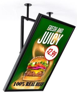 Boîtes lumineuses publicitaires en <span class=keywords><strong>verre</strong></span> trempé avec cadre en aluminium fabriquées en Chine, écran LED publicitaire fin et mince, boîte lumineuse LED - Product Image 2