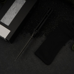 Couteau pliant Tredknix BM273, acier 7cr15, lame à pointe clip, bord plat, manche G10, chasse et camping, combat, OEM ODM - Product Image 5