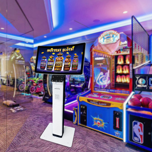 23.6/32'' Horizontal Flexible Screen Number Ticket Printer <strong>Wireless</strong> <strong>Queue</strong> <strong>System</strong> Kiosk for Game Hall/cinema/theater - Product Image 1