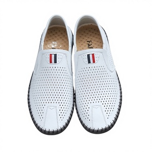 Zapatos Náuticos Casuales de Primavera/Verano para Hombre, de Cuero, Sin Cordones, con Plantilla de EVA - Product Image 1