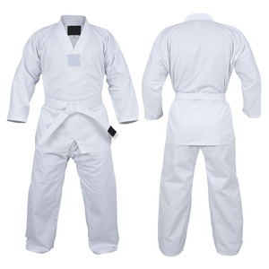Uniformes de Taekwondo Lisos y Transpirables, Conjuntos a Precio Económico, Diseño Más Reciente, Ropa de Artes Marciales, Uniforme de Taekwondo con Servicio OEM - Product Image 1