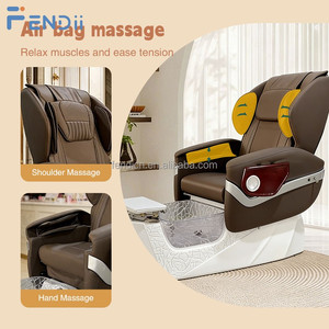 <span class=keywords><strong>2026</strong></span> Professionelle Nagelstudio-Möbel Luxuriöser Elektrischer Rohrloser Fuß-Spa-<span class=keywords><strong>Massage</strong></span>-Pediküre-Stuhl mit Schüssel - Product Image 4