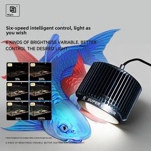 Mayin Jiro Lampe LED pour <span class=keywords><strong>aquarium</strong></span>, spectre complet, rehausseur de couleurs, éclairage intense pour <span class=keywords><strong>algues</strong></span>, downlight super-couleur pour poissons - Product Image 2