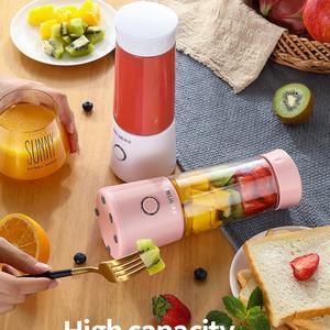 Licuadora Portátil al por Mayor, Bajo MOQ, Recargable por USB, Multifuncional, para Alimentos Frescos y Frutas, Licuadora Electrónica en Vaso - Product Image 3