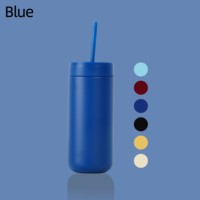Mug à café isotherme en acier inoxydable à double paroi avec 3 couvercles, 12oz et 16oz, avec paille, gobelet de voyage avec boîte cadeau