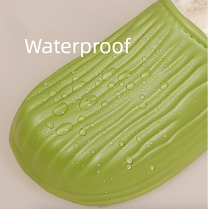 Giày dép mùa thu đông mềm mại dành cho nam nữ, chống thấm nước, chất liệu EVA, dùng cho vườn, nhà bếp, dép bông mềm mại, dép lông thú, dép đi trong nhà - Product Image 2