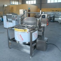 Grote capaciteit 200L centrifugale fruit- en groentedroger, roterende ontwateringsmachine voor frieten en aardappelchips