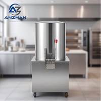 Mélangeur à pâte vertical automatique commercial avec moteur haute performance, capacité de 400 kg/h, machine à mélanger la farine pour restaurant et boulangerie