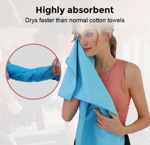 Serviette rafraîchissante en microfibre à absorption rapide pour le sport et les voyages – Nouveauté très demandée - Product Image 2