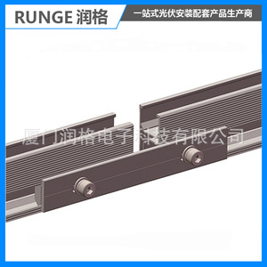 Soporte de montaje solar RG SUS304 430, conector de riel de acero inoxidable para sistema fotovoltaico - Product Image 5