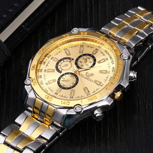 <span class=keywords><strong>ORLANDO</strong></span> europeo y americano gran dial <span class=keywords><strong>reloj</strong></span> de negocios de los hombres <span class=keywords><strong>reloj</strong></span> de cuarzo - Product Image 2