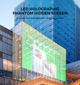 P3.91 Holografisch ultradun LED-scherm 3D transparant paneel videowall lift winkelcentrum winkelwijdingsinformatie - Product Image 4