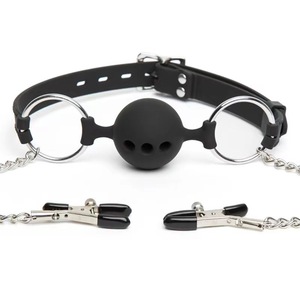 Lencería Sexy con Cadenas para Mujer, Juguetes Sexuales, Pinza para Pezones con Cadena, Lencería Sexy con Bondage - Product Image 2