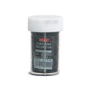 Glitter Decorativo Iln 10G Nero 3mm a Forma di Cuore per Artigianato - Product Image 2