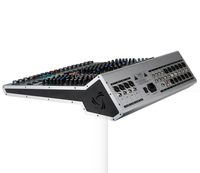 XTUGA MX-14S Mixeur audio professionnel 14 canaux avec double effets DSP 99, 3 sorties AUX et affichage du signal pour studio et scène