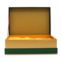 Service à thé artisanal avec logo personnalisé Boîte cadeau de luxe Boîte d'emballage à rabat magnétique en satin de soie