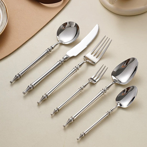 <span class=keywords><strong>Set</strong></span> di <span class=keywords><strong>Posate</strong></span> da Tavola in Acciaio Inossidabile 18/8 Dorato di Alta Qualità per Matrimoni e Hotel - Collezione All'ingrosso - Product Image 3