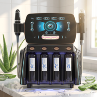 Máquina Facial 2 en 1 para Peeling y Dermoabrasión, Instrumento de Salón de Belleza, Lifting Facial con Agua, Dermoabrasión con Oxígeno