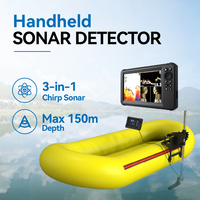 Détecteur de sonar portable, système d'imagerie sonar sous-marine, détecteur de vie par sonar, sonar de recherche et de sauvetage sous-marin