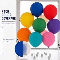 100 pièces de ballons en latex gonflables ronds de 12 pouces pour la décoration de fête sur le thème des anniversaires et des baby showers, jouet gonflable pour enfants