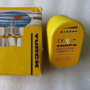 Sensor de Flujo TURCK FCS-G1/2A4P-AP8X-H1141 para Líquidos con Pantalla LED, Uso Industrial - Product Image 1